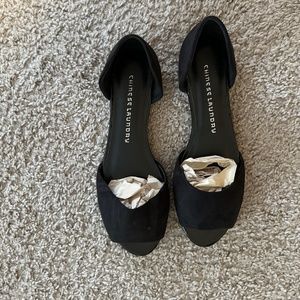 Chinese Laundry D'Orsay Open Toe Flats